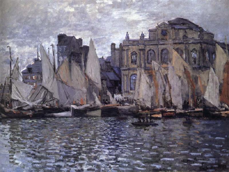 Claude Monet The Museum at Le Havre Norge oil painting art
